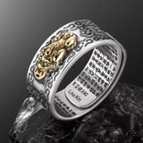 Feng Shui Pixiu Mantra Ring - BRANDNMART
