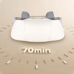 Neck and shoulder massager with heat