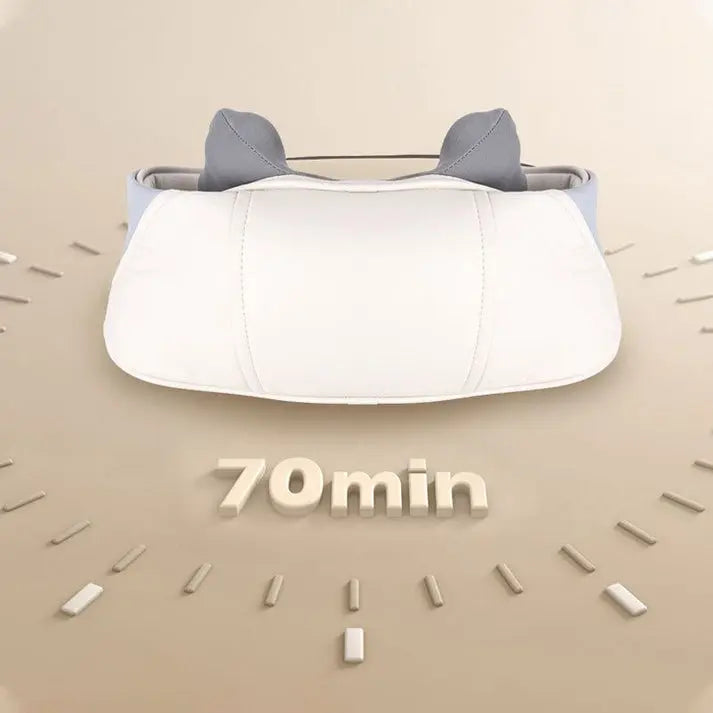 Neck and shoulder massager with heat