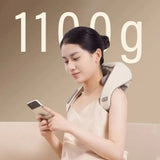 Neck and shoulder massager with heat