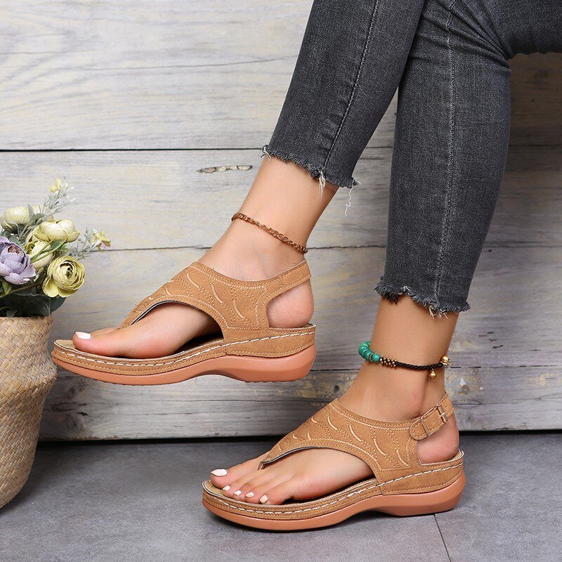 Comfort Slippers Orthopedic Wedge Sandals - BRANDNMART