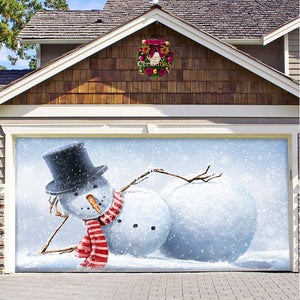 Santa's Merry Christmas Garage Door Mural Ornament - BRANDNMART