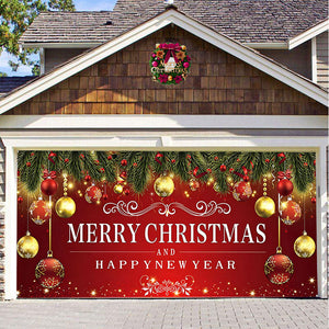 Santa's Merry Christmas Garage Door Mural Ornament - BRANDNMART