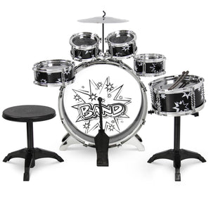 Kids Beginner Drum Percussion Musical Instrument Toy Set - BRANDNMART