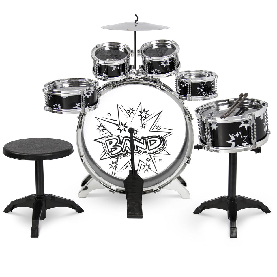 Kids Beginner Drum Percussion Musical Instrument Toy Set - BRANDNMART