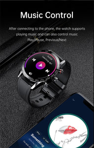 Lige Luxury Smart Watch - ECG+PPG Fitness Tracker Sports Watch For IOS & Android - BRANDNMART