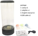 LED Remote Control Fantasy Jellyfish Lamp - BRANDNMART