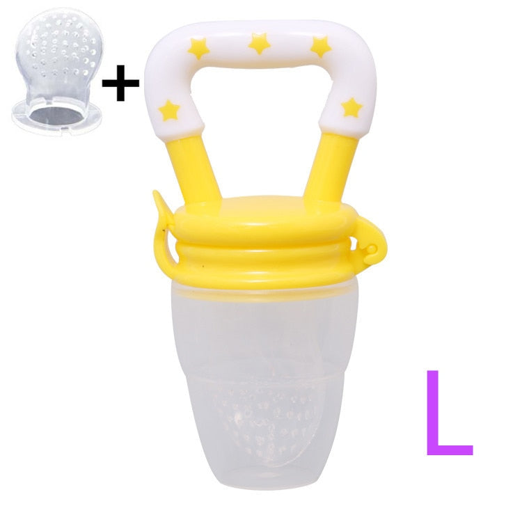 Brand N Mart Baby Food Pacifier And Fruit Feeder, Silicone Teether ( Buy 2 Get One Free ) - BRANDNMART