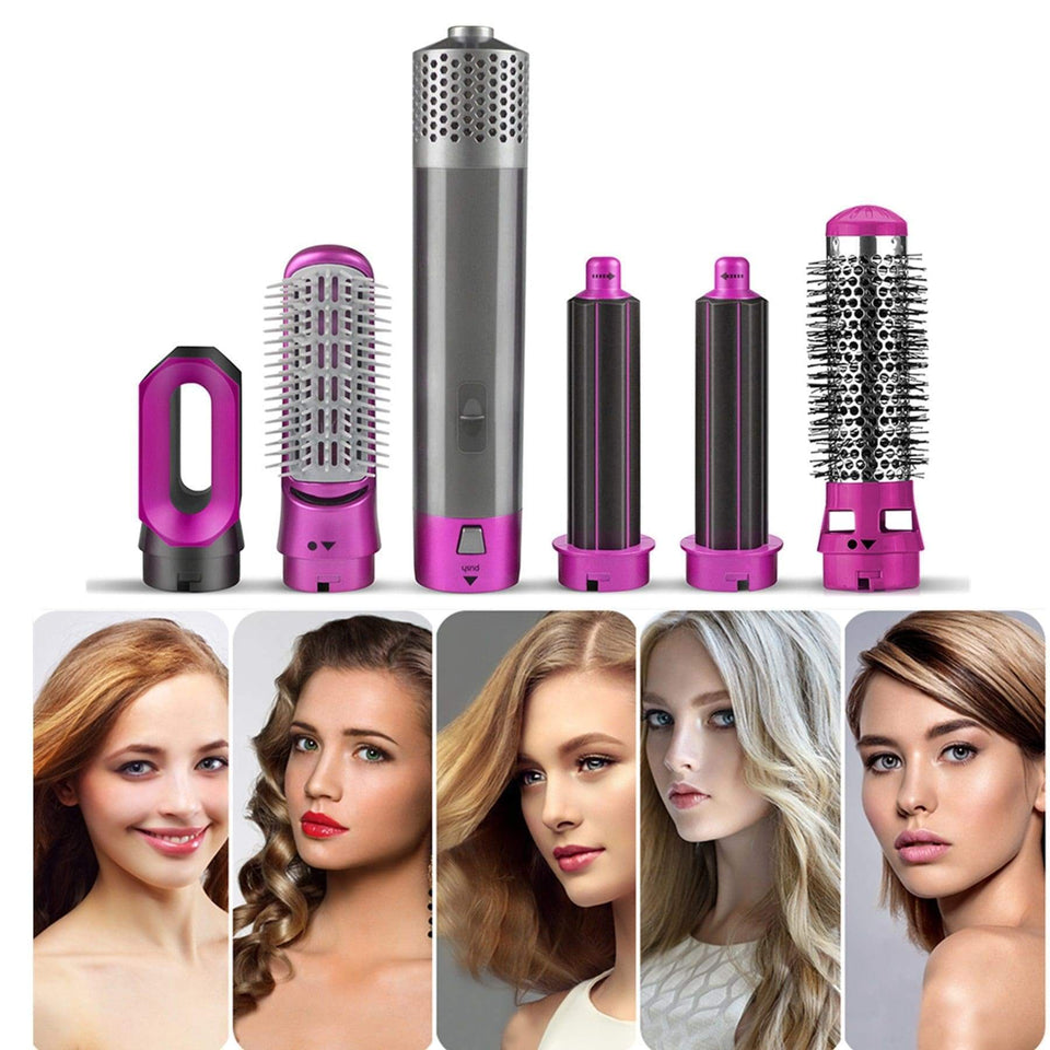 5 in 1 Professional Multifunctional Airwrap Hair Styling Tool By Brand N Mart - BRANDNMART