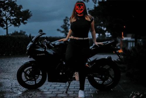 Halloween Party Cosplay LED Purge Mask - Blink Dealz