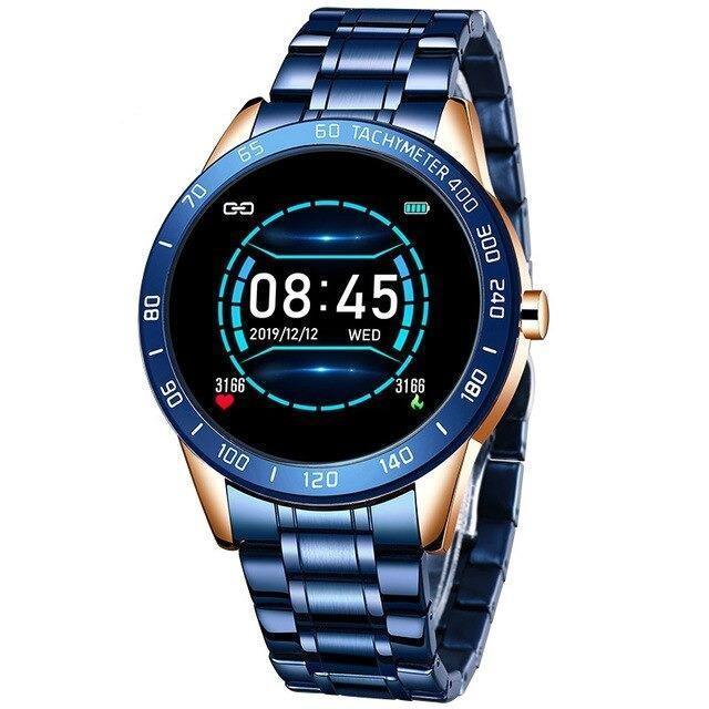 Luxury Watch - Fitness Tracker, Blood/Heart Monitor, Phone Sync - BRANDNMART