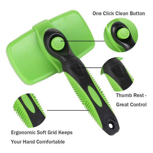 Self Cleaning Dog Brush - BRANDNMART