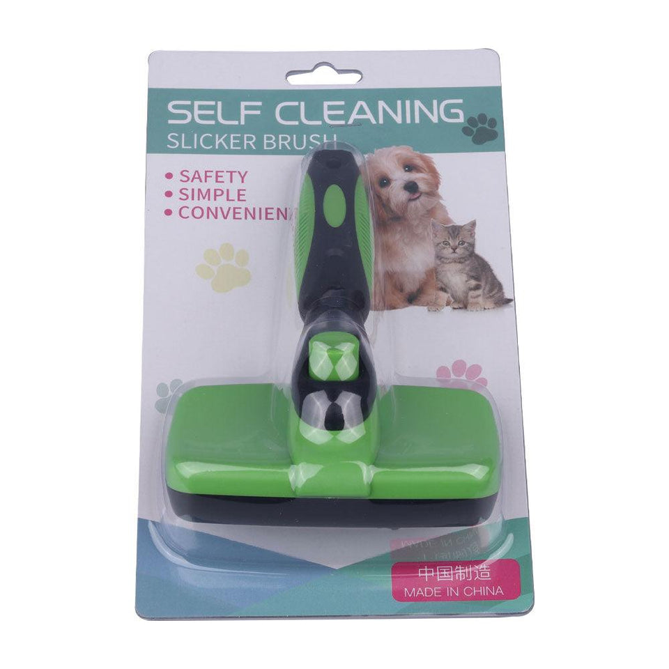 Self Cleaning Dog Brush - BRANDNMART
