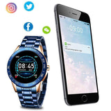 Luxury Watch - Fitness Tracker, Blood/Heart Monitor, Phone Sync - BRANDNMART