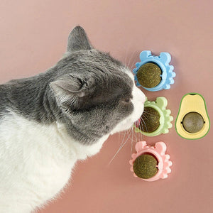 Natural Catnip Rotating Interactive Cat Toy - BRANDNMART