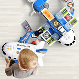 Extra Large Airplane Vehicle Play Sets | Police, Construction or Fireman Toys - BRANDNMART