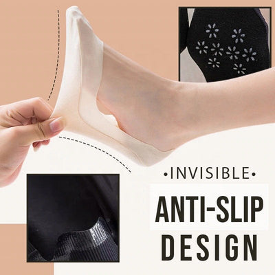 Invisible Non-slip Ice Silk Socks - BRANDNMART