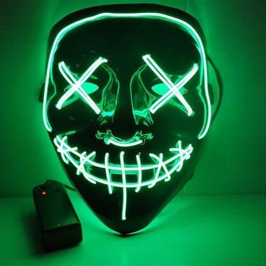 Halloween Party Cosplay LED Purge Mask - Blink Dealz