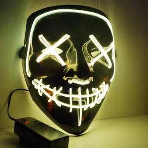 Halloween Party Cosplay LED Purge Mask - Blink Dealz