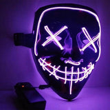 Halloween Party Cosplay LED Purge Mask - Blink Dealz