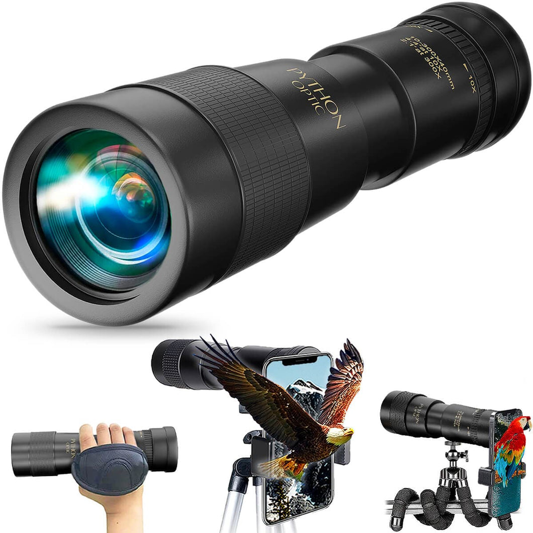 Dual Focus Optics Zoom HD™ 12x45 Pocket Monocular Telescope - BRANDNMART