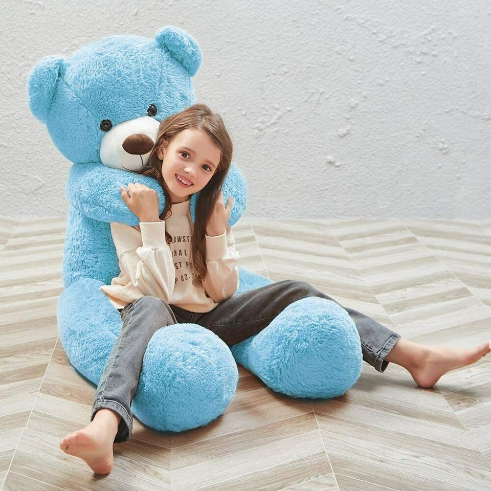 Kids' Life Sized Giant Teddy Bear Stuffed Animal Toy 39-55" - BRANDNMART