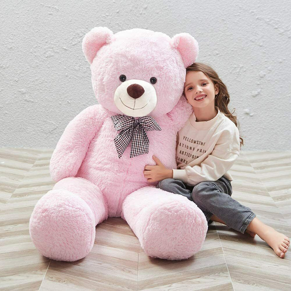 Kids' Life Sized Giant Teddy Bear Stuffed Animal Toy 39-55" - BRANDNMART