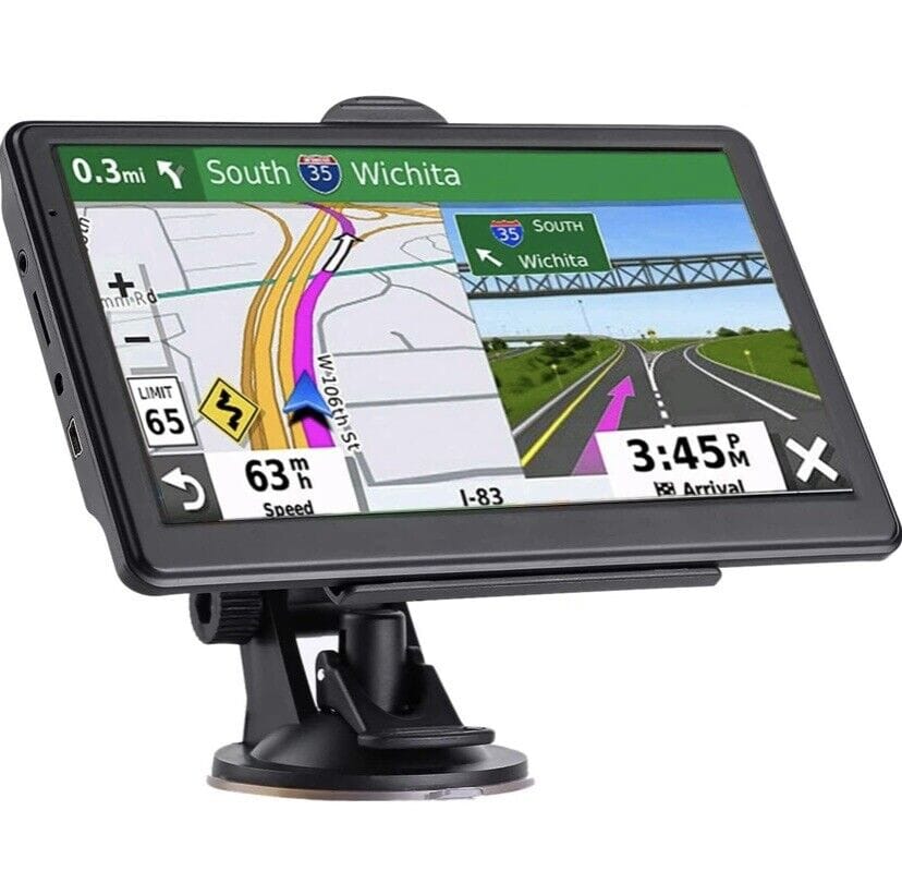7 Inch Car & Truck GPS Navigation System - USA Canada Mexico Maps