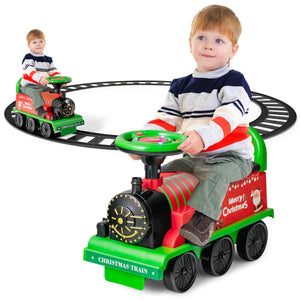 Kid's Rechargeable Ride On Toy Train - BRANDNMART