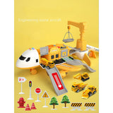 Extra Large Airplane Vehicle Play Sets | Police, Construction or Fireman Toys - BRANDNMART